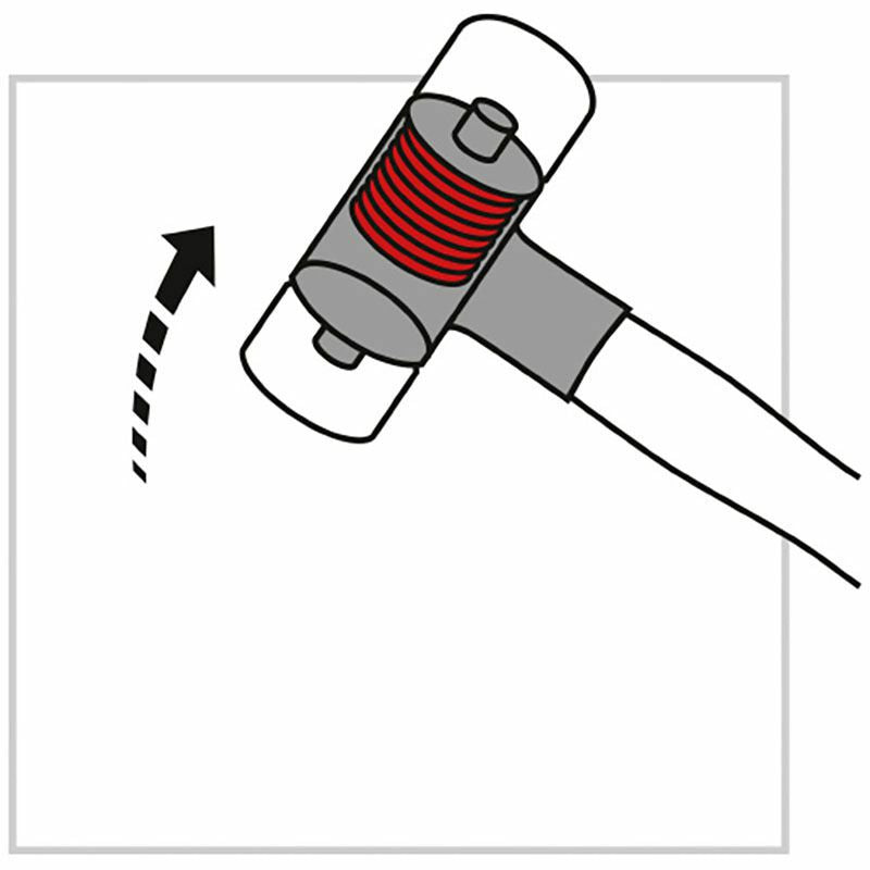 PB SWISS TOOLS(ピービースイスツールズ) 無反動コンビネーションハンマー グラスファイバー柄 305